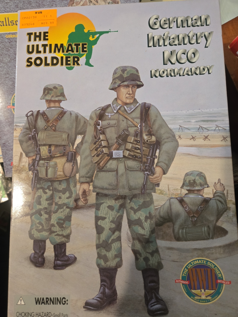 German Infantry NCO Normandy Action Figure - Green Camo
